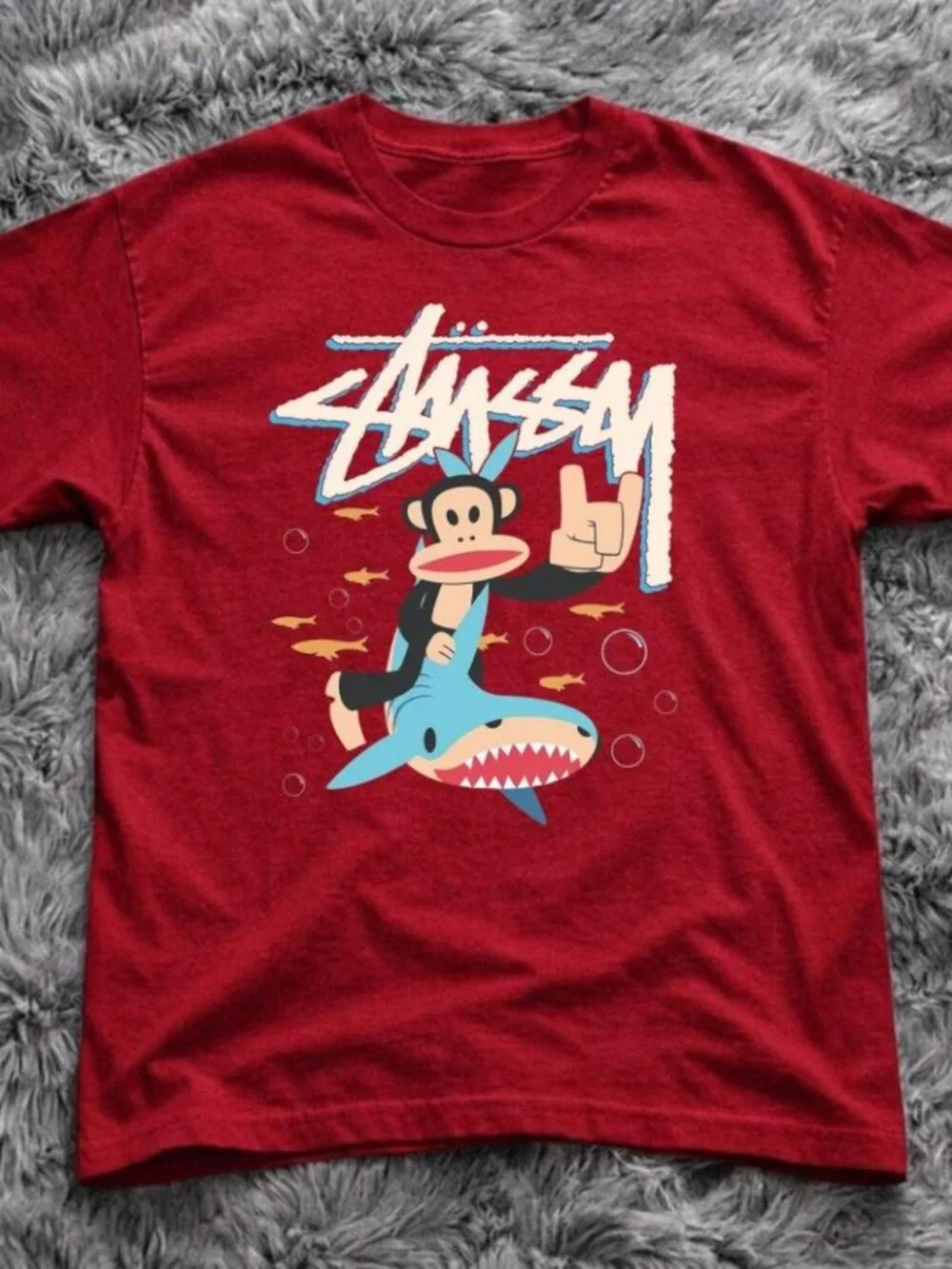 Stussy Khỉ Paul Frank